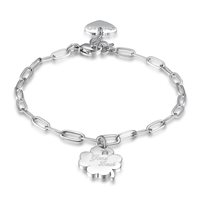 Pulsera Sagapo Mujer Be My Always in Acero Cristallo SBM57